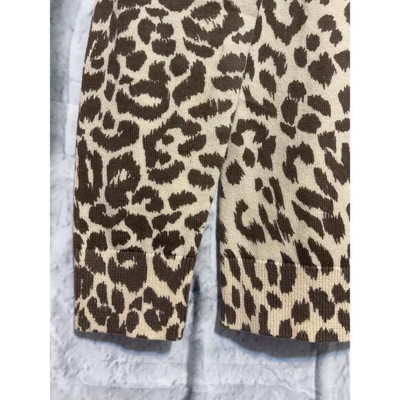 J. Crew XS Cheetah Print Sweater - Picture 4 of 8